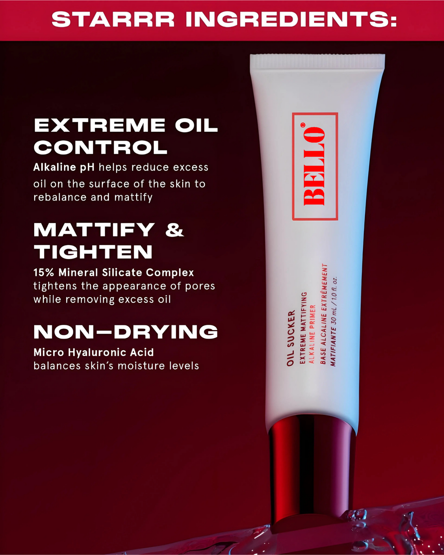 Oil Sucking- Flawless Matte Alkaline Primer