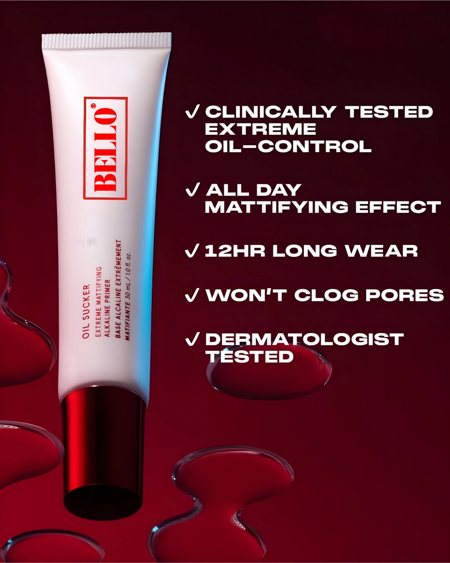 Oil Sucking- Flawless Matte Alkaline Primer