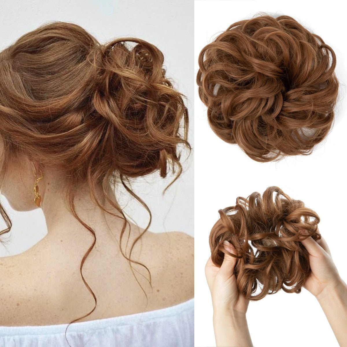 Secret Hair Instant Curly Bun - Beauty Bello