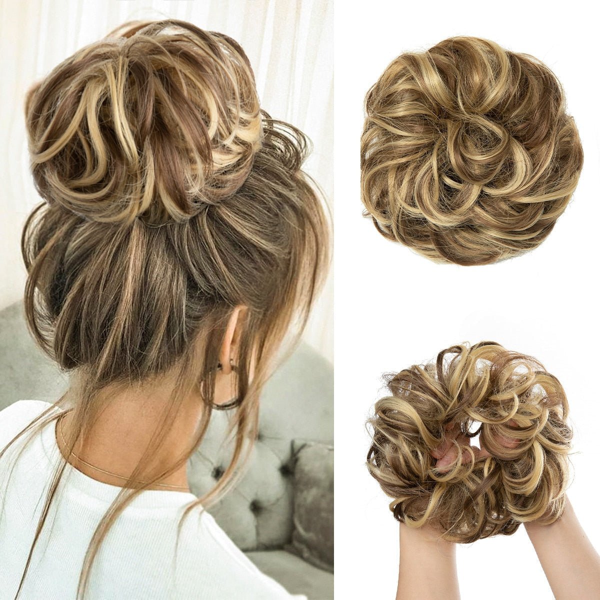 Secret Hair Instant Curly Bun - Beauty Bello