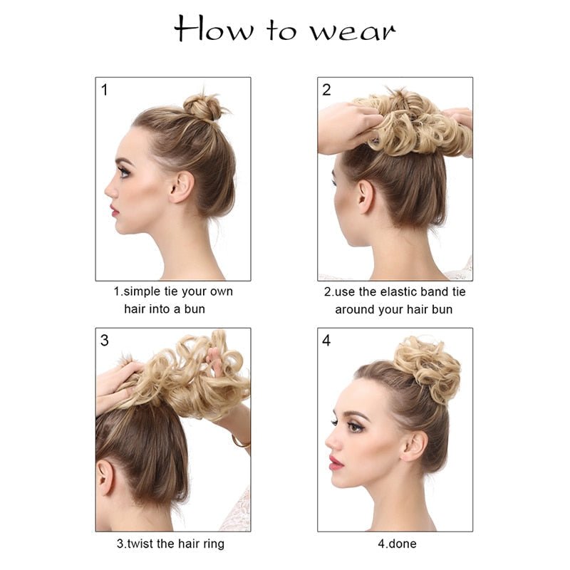 Secret Hair Instant Curly Bun - Beauty Bello