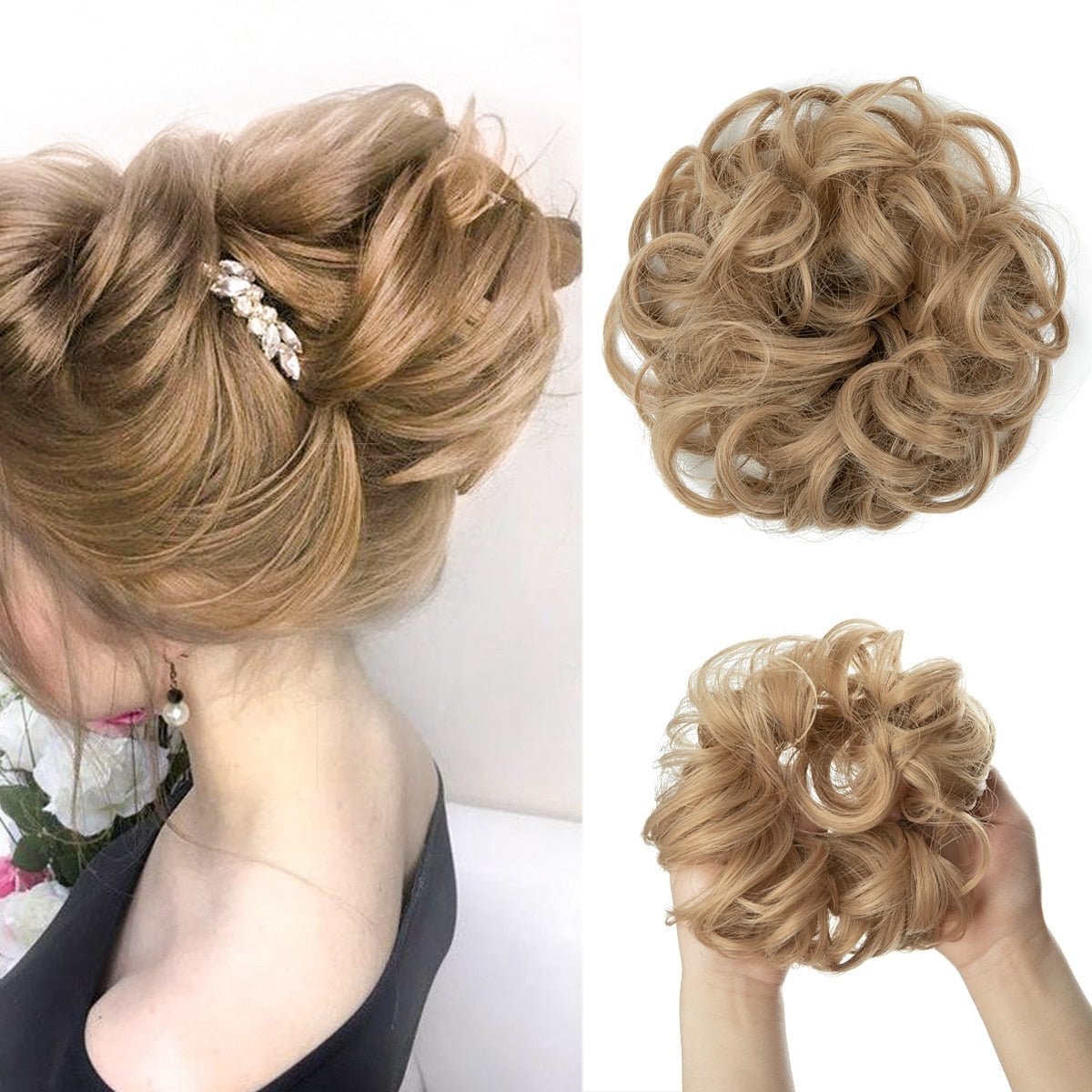 Secret Hair Instant Curly Bun - Beauty Bello