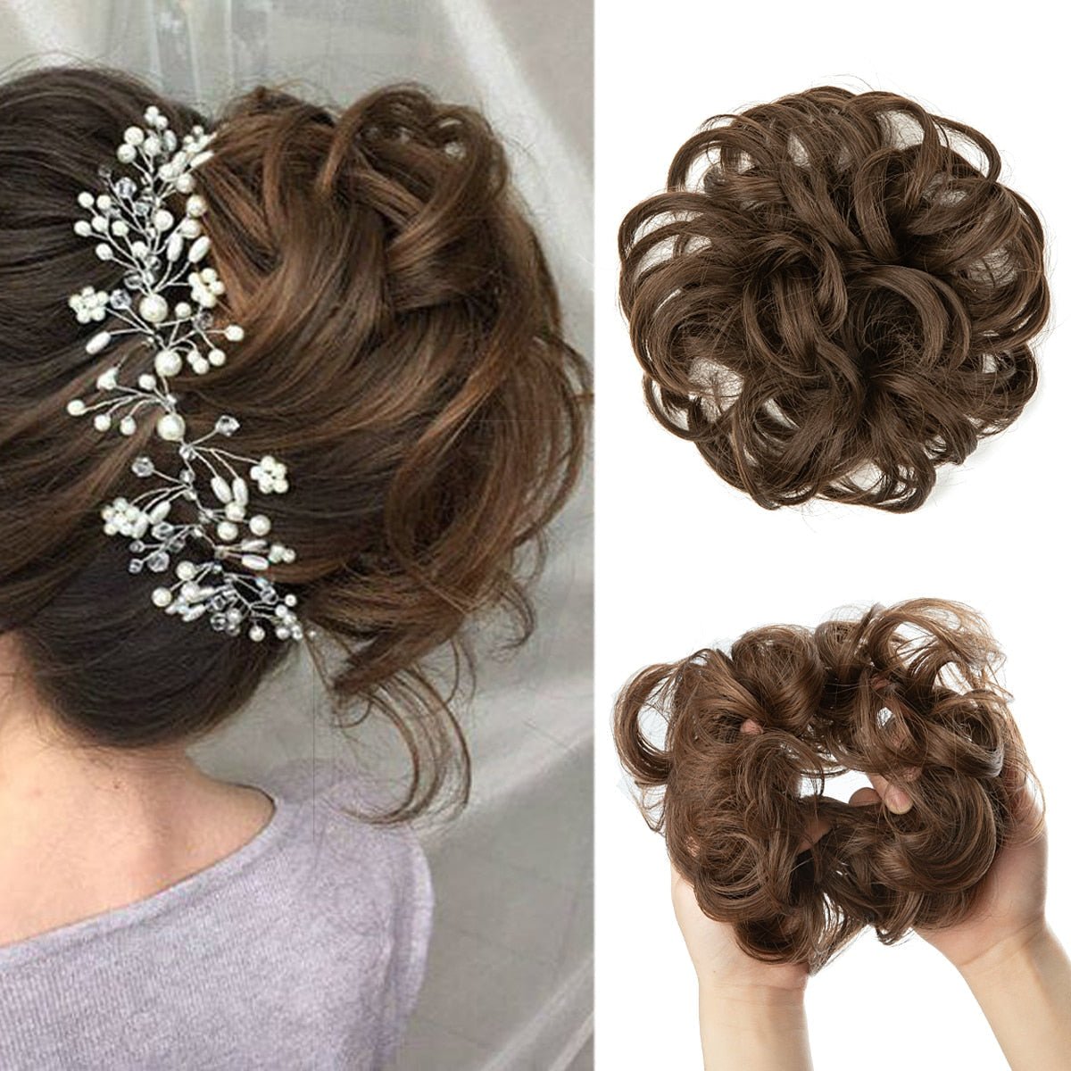 Secret Hair Instant Curly Bun - Beauty Bello