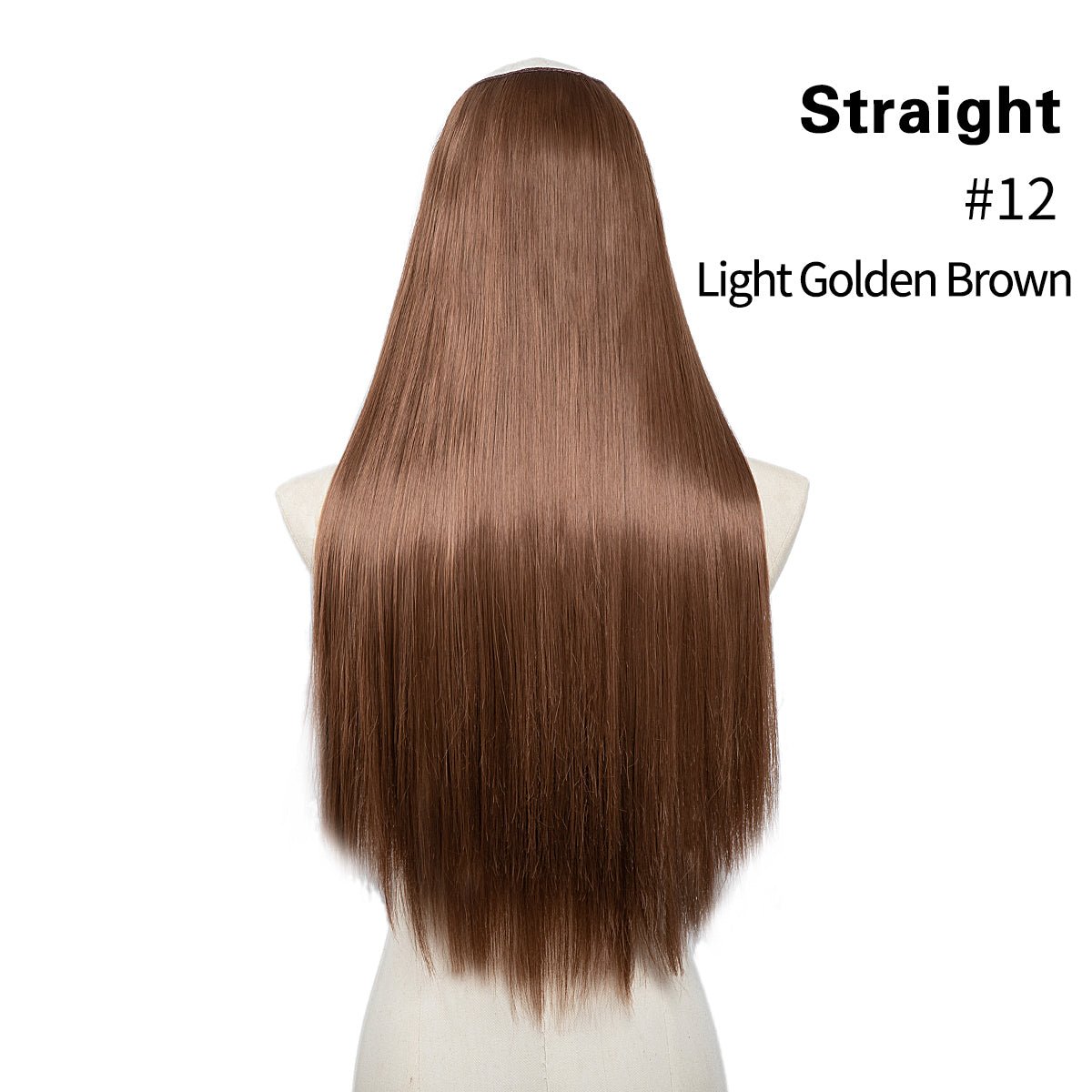 U Part Clip in Hair Extension 16 20 24 inch - Beauty Bello