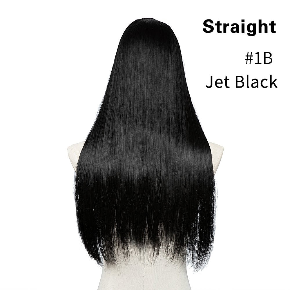 U Part Clip in Hair Extension 16 20 24 inch - Beauty Bello