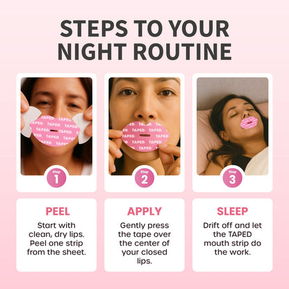 – Infused Mouth Tape for Sleep, Skin & Energy