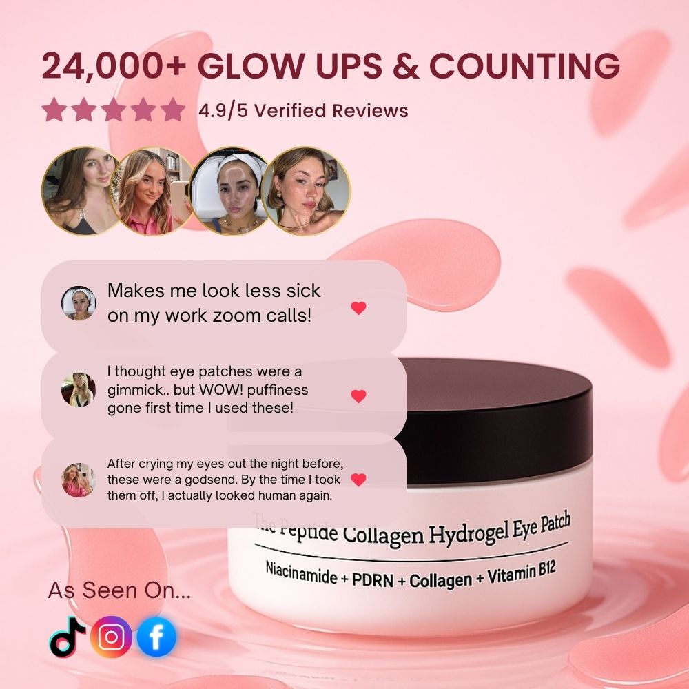 Peptide Collagen Hydrogel Eye Patch