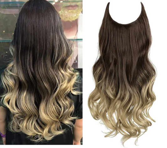 Dark Brown to Ash Blonde