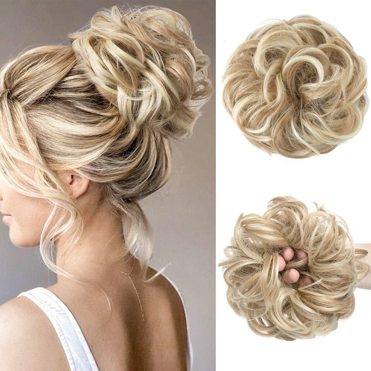 Secret Hair Instant Curly Bun - Beauty Bello