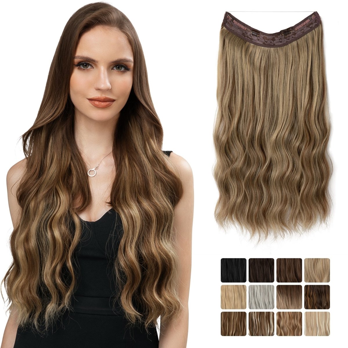 Secret Hair Invisible Halo 2.0 Hair Extensions - BEAUTY BELLO®