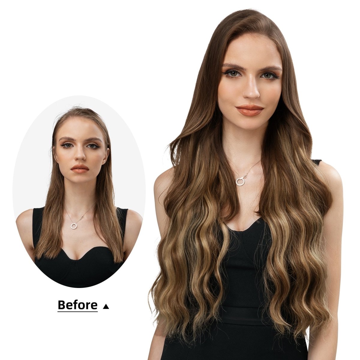 Secret Hair Invisible Halo 2.0 Hair Extensions - BEAUTY BELLO®