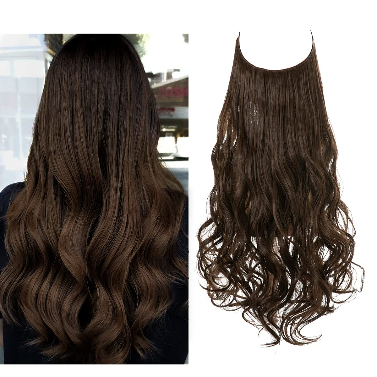 Secret Hair Invisible Halo Hair Extensions - Beauty Bello