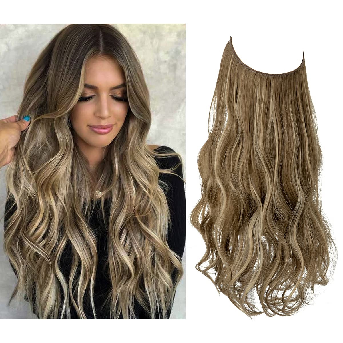 Secret Hair Invisible Halo Hair Extensions - Beauty Bello