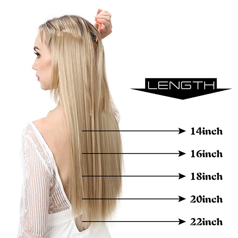 Secret Hair Invisible Halo Straight Hair Extensions - Beauty Bello